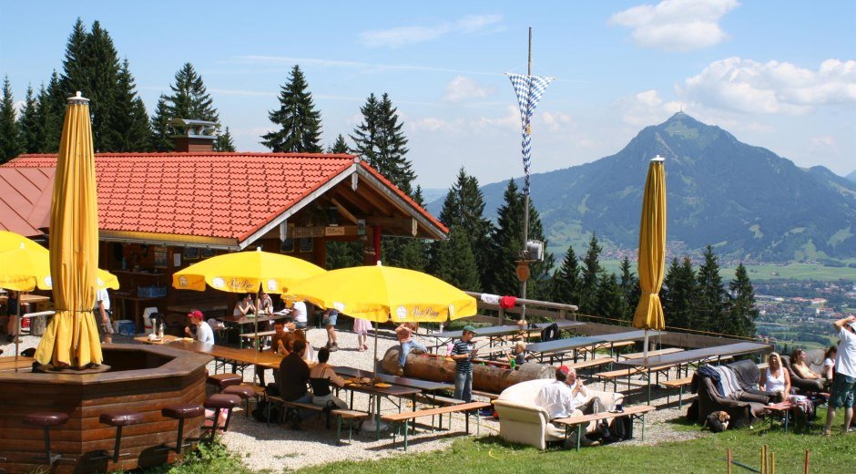 Hochbichl Hütte - Sommer in Ofterschwang © Tourismus Hörnerdörfer