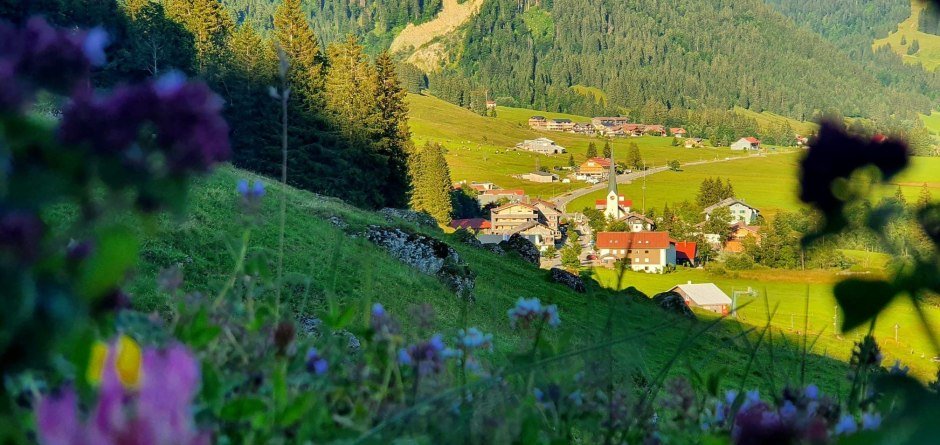 Wandern auf Wegen um Balderschwang © Tourismus Hörnerdörfer
