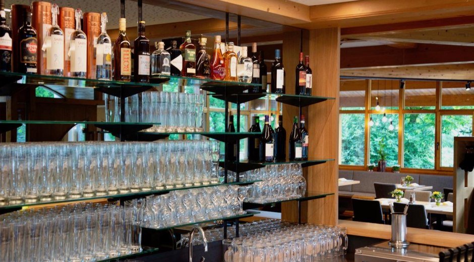 Die Bar im Herzen der SpeiseGalerie © Tourismus Hörnerdörfer, M. Felder