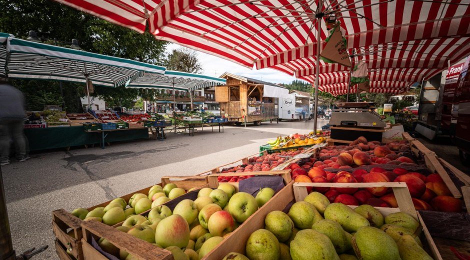 Wochenmarkt in Fischen © Tourismus Hörnerdörfer GmbH