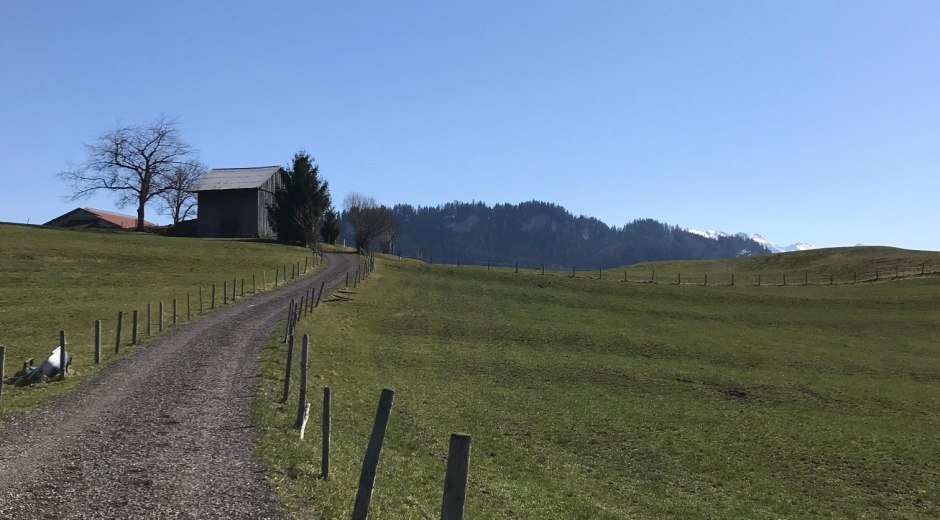 Amselweg nach Oberdorf