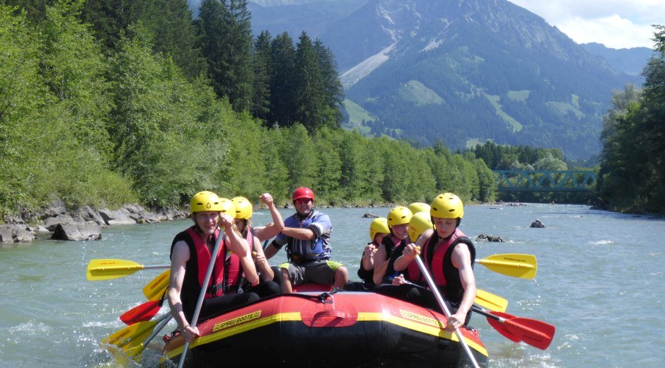 Familienrafting Allgäu © MAP-Erlebnis