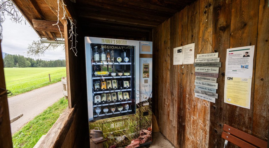 Milchtankstelle "Beim Thanner" Ofterschwang © Tourismus Hörnerdörfer GmbH