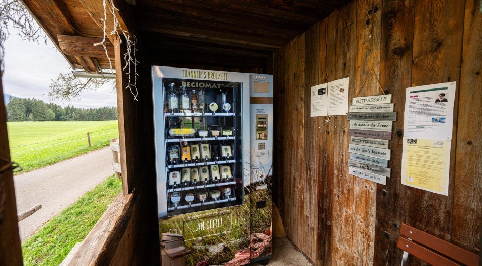 Milchtankstelle "Beim Thanner" Ofterschwang © Tourismus Hörnerdörfer GmbH