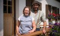 Jule und Michl Hartl von der Alpe Dinjörgen © Tourismus Hörnerdörfer, F. Kjer