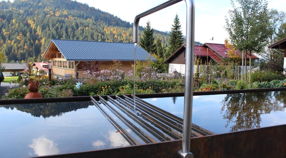 Kräutergarten in Balderschwang im Allgäu © Tourismus Hörnerdörfer