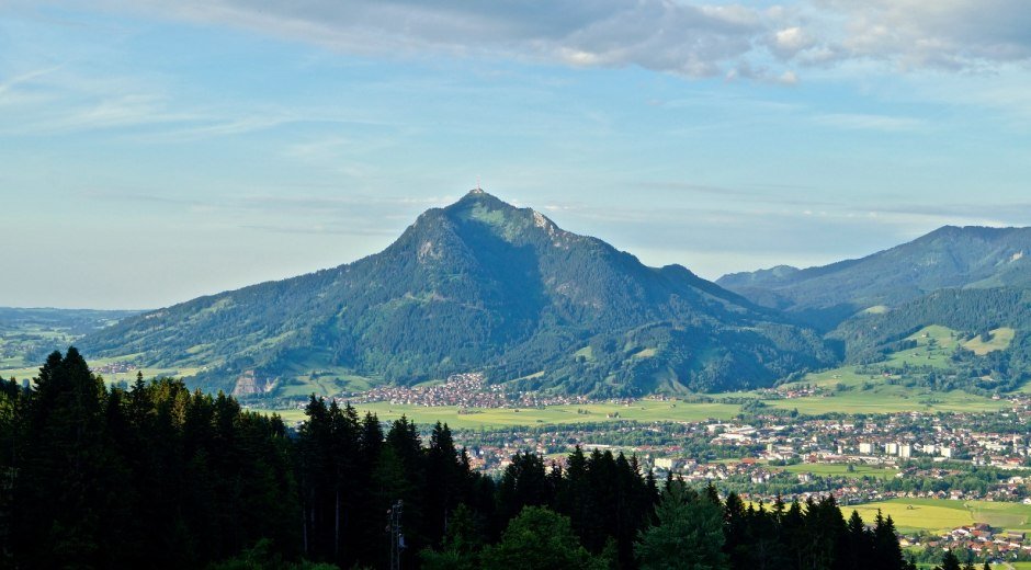 Blick auf den Grünten