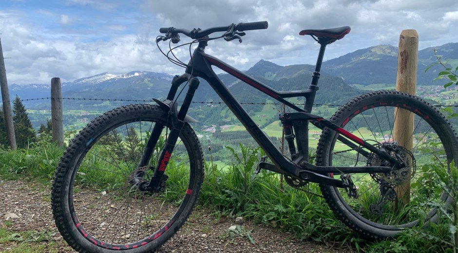 Radtour von Ofterschwang übers Ostertal und Gunzesrieder Tal