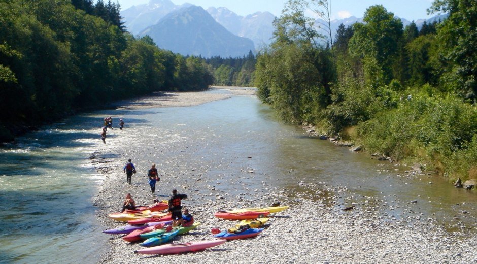 Blick von der Illerbrücke