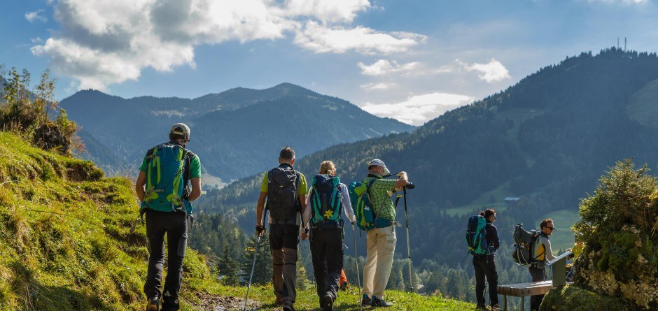 Bergwanderung © Tourismus Hörnerdörfer