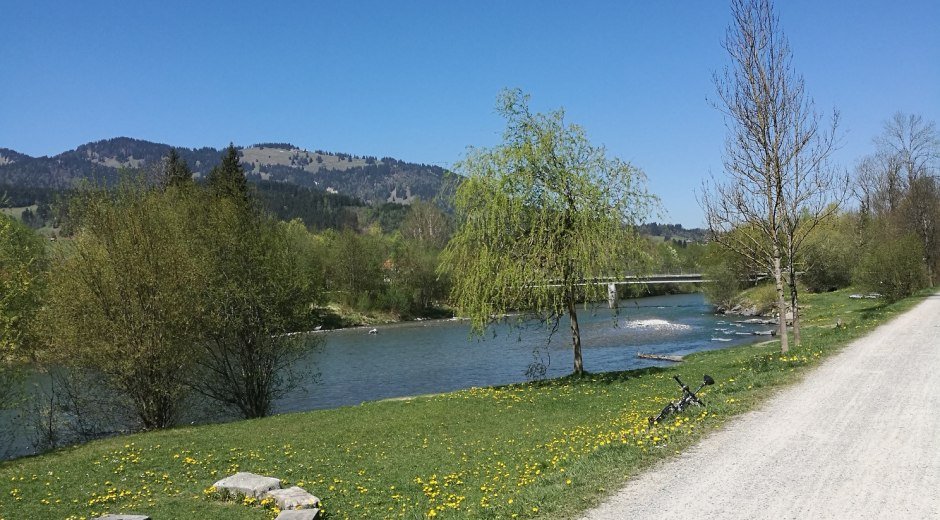 Rastplatz an der Iller bei Sonthofen © Tourismus Hörnerdörfer GmbH