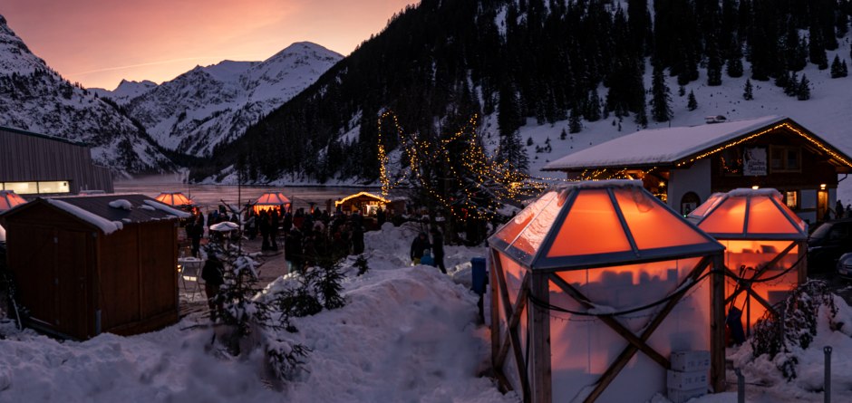 Christkindlmarkt am Vilsalpsee © Hanspeter Zitt