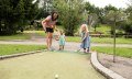 Mit der ganzen Familie in Obermaiselstein Minigolf © Tourismus Hörnerdörfer, F. Kjer