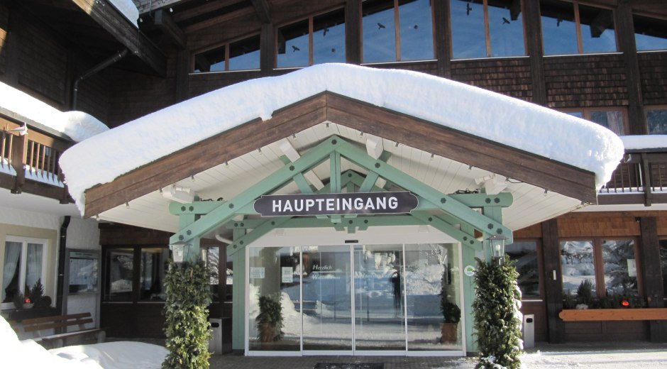 Start/ Ziel Haus des Gastes Obermaiselstein © Tourismus Hörnerdörfer, MA