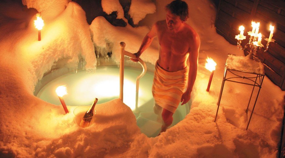 Außen-Tauchbecken im Vitaldörfle © Hotel Sonnenbichl