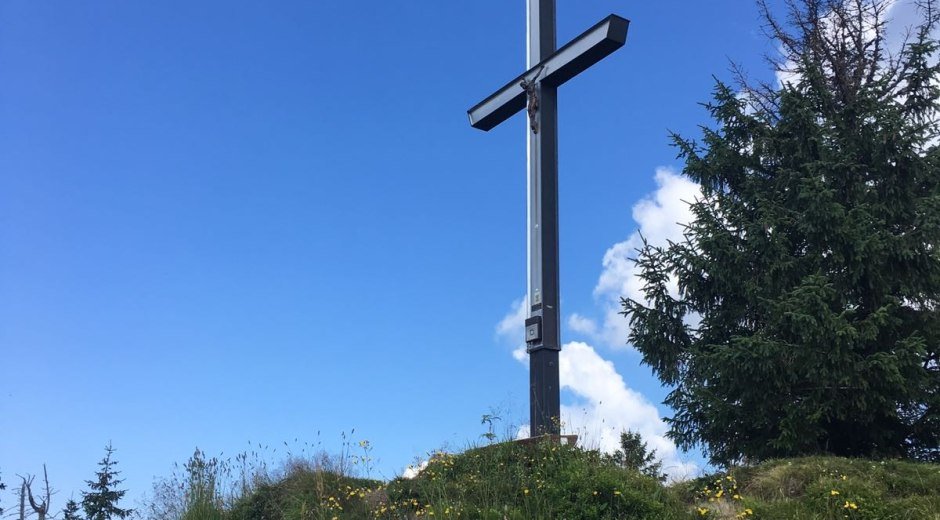 Gipfelkreuz am Ochsenkopf