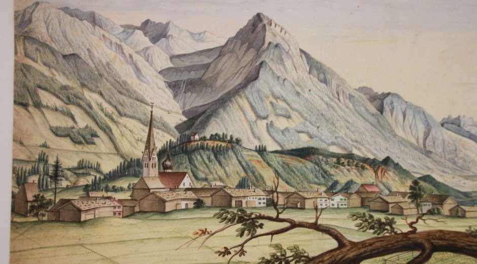 Ältestes Bild von Fischen um 1790 © Tourismus Hörnerdörfer, G. Larsch