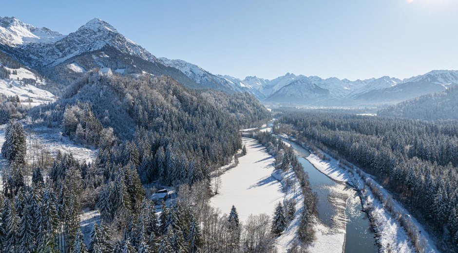 Auwaldsee neben der Iller - Fischen i. Allgäu © Tourismus Hörnerdörfer GmbH