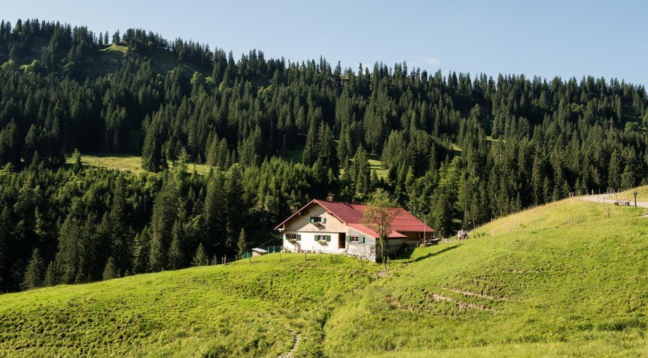 Lochbachtal mit der Schwabenalpe © Tourismus Hörnerdörfer, F. Kjer