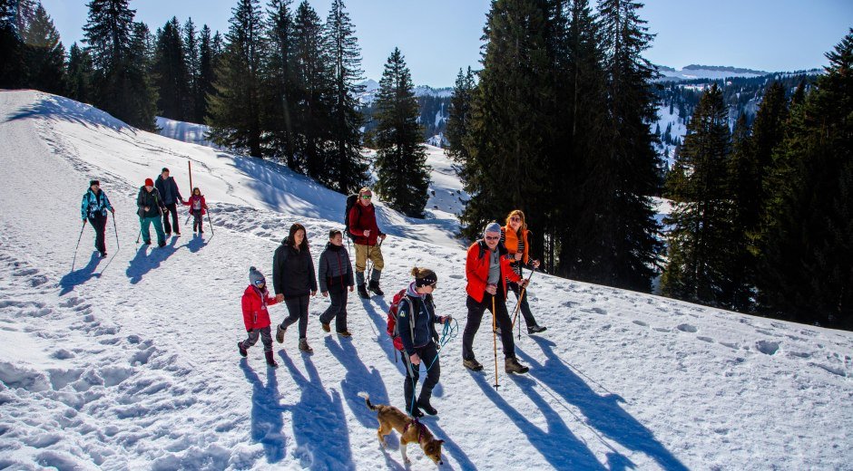 Winterführung zur Mittelalpe © Frank Heuer