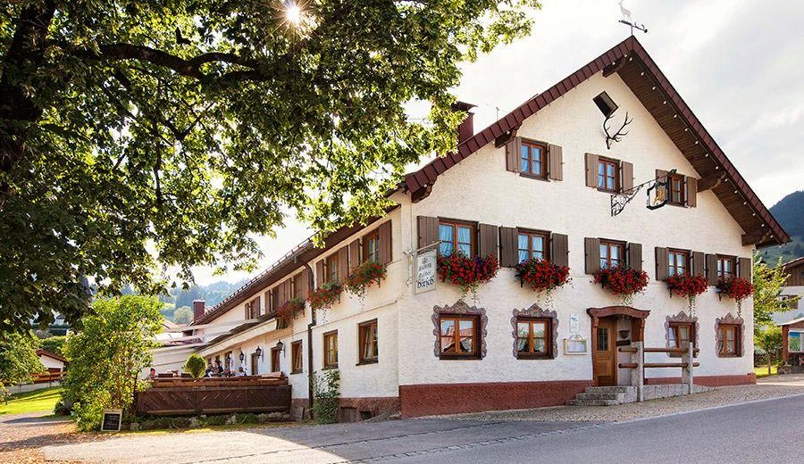 Restaurant Gasthof Hirsch - Obermaiselstein © Tourismus Hörnerdörfer