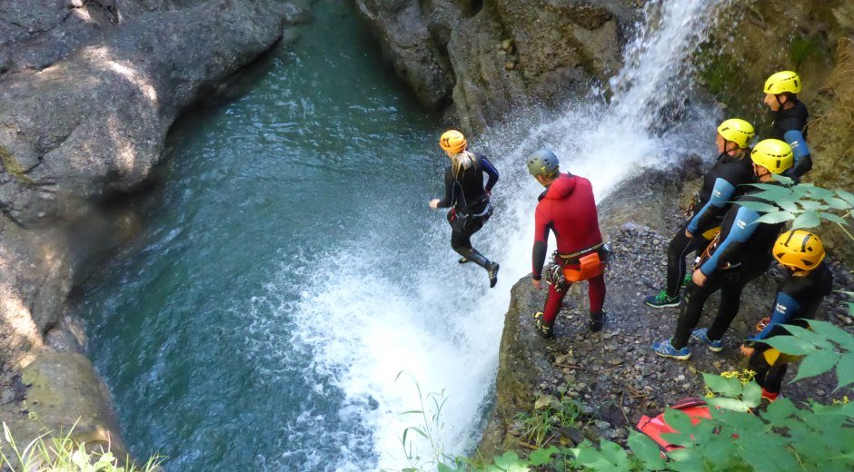 Sprung ins Wasser © MAP-Erlebnis