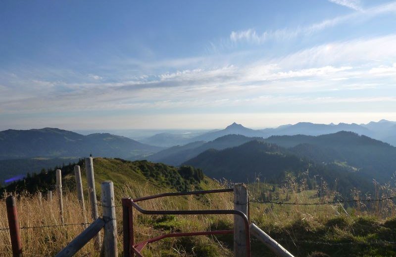 Auf dem Gipfel des Riedberger Horns © Tourismus Hörnerdörfer, MA