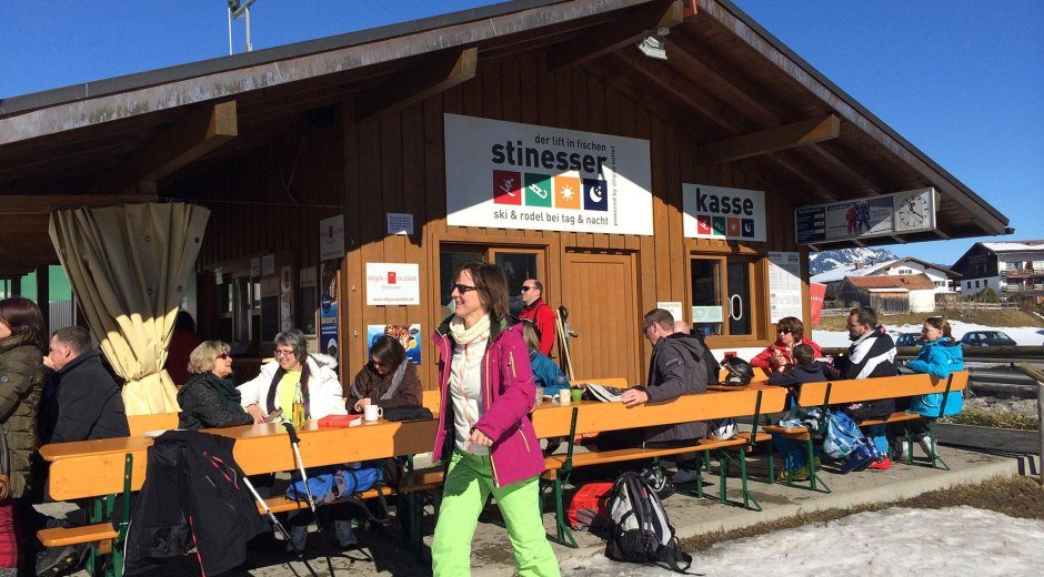 Liftstadl in Fischen - direkt am Stinesser Skilift © Neumann Grafik