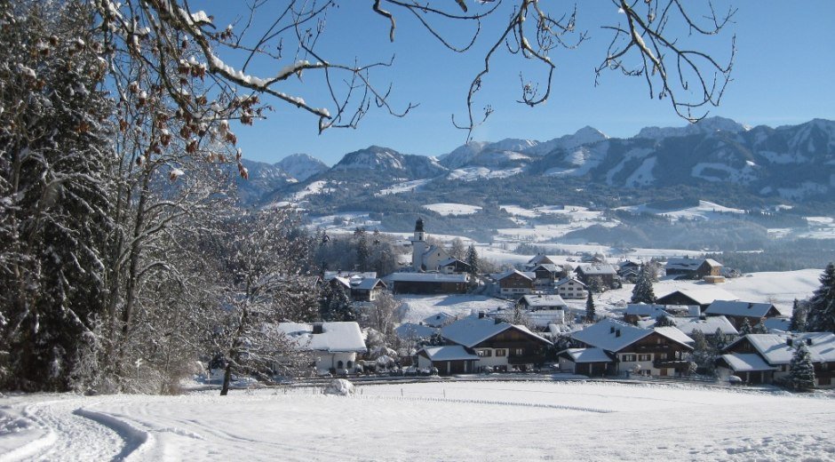 Hochwieswegrunde bei Ofterschwang © Tourismus Hörnerdörfer, M. Redecker
