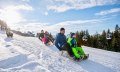 Rodeln im Skigebiet Ofterschwang Gunzesried © Tourismus Hörnerdörfer, F. Kjer
