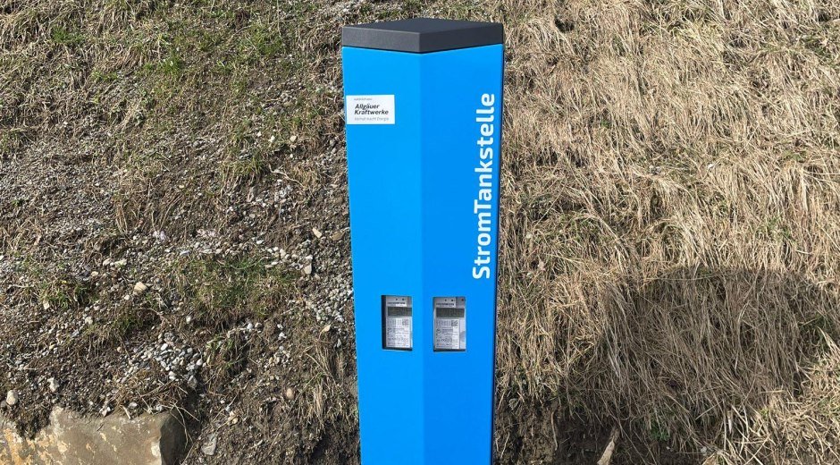 E-Tankstelle an der Hörnerbahn in Bolsterlang © Hörnerbahn - M. Fahr