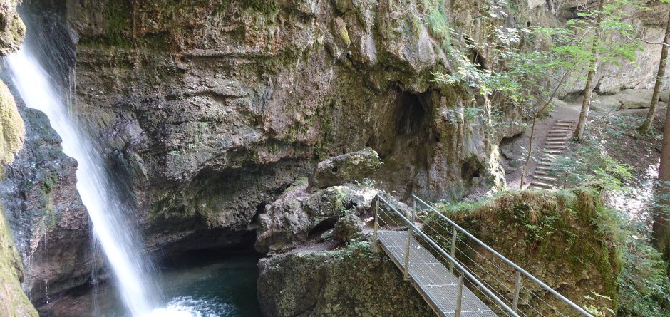 Hinanger Wasserfälle © Tourismus Hörnerdörfer