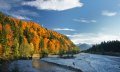 "Indian-Summer" an der Iller, am südlichen Ende des Auwaldsees in Fischen im Allgäu © Tourismus Hörnerdörfer_W.Monschau