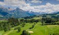 Golfplatz Oberallgäu mit Logo © Sonnenalp Resort