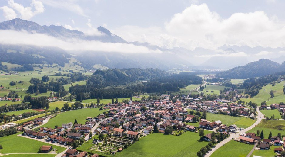 Ortsansicht Fischen i. Allgäu © Tourismus Hörnerdörfer, F. Kjer