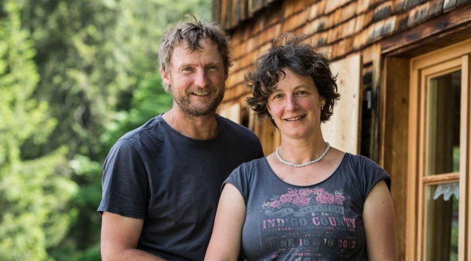 Die Älpler Bärbel und Thomas - Alpe Bolgen © Tourismus Hörnerdörfer, F. Kjer