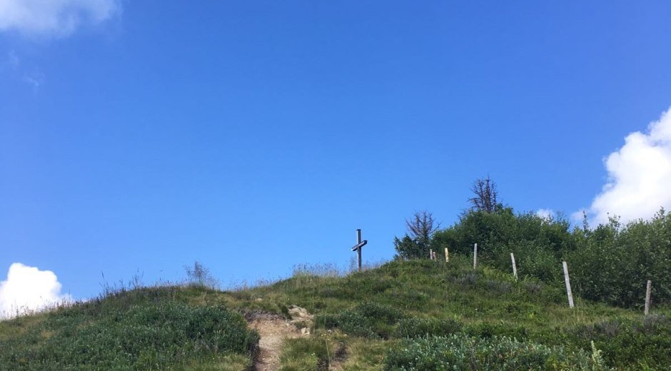 Weg hinauf zum Ochsenkopf