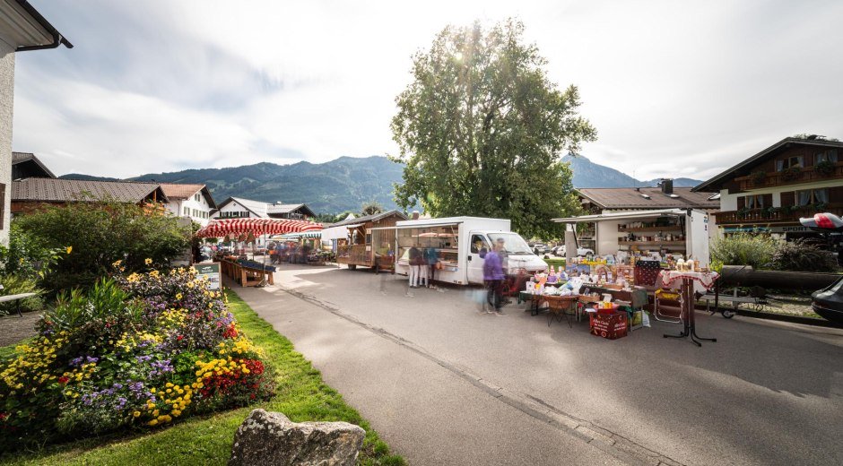 Wochenmarkt in Fischen © Tourismus Hörnerdörfer GmbH
