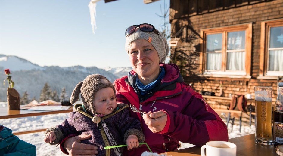 Leckere Kuchen auf der Mittelalpe © Tourismus Hörnerdörfer, F. Kjer