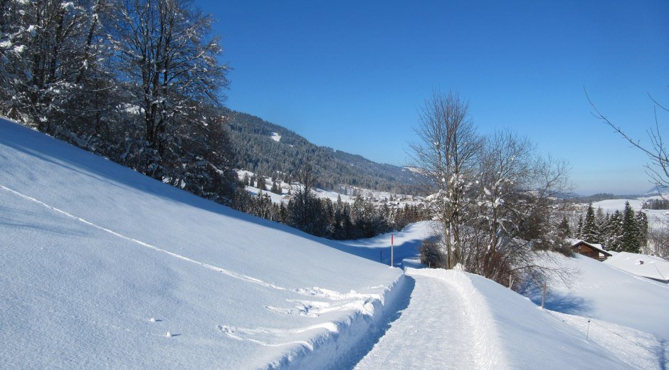 Winterwanderweg Herrenberg © Tourismus Hörnerdörfer, MA