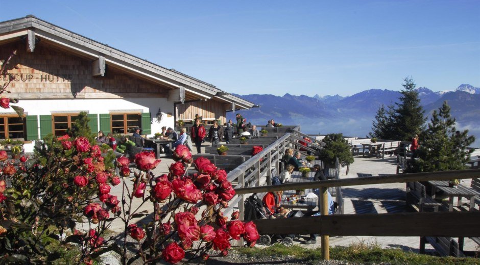 Weltcup-Hütte am Ofterschwanger Horn im Allgäu © Tourismus Hörnerdörfer, S. Bruckmeier