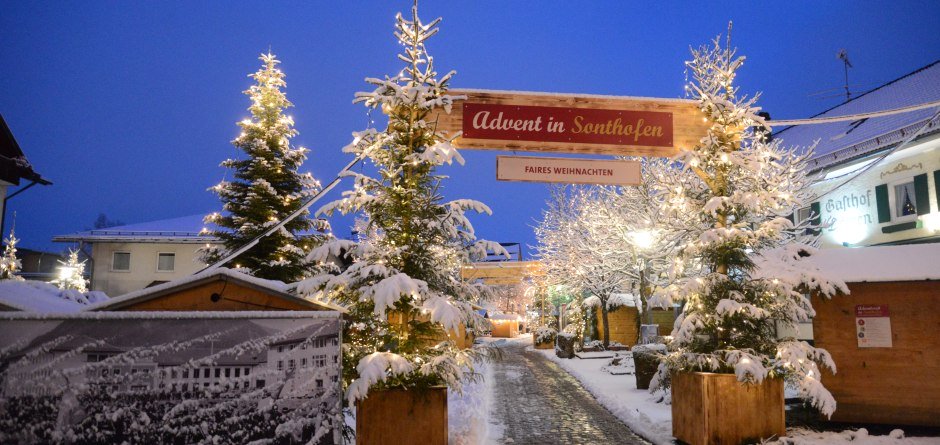 Faire Weihnacht in der Fair-Trade-Stadt Sonthofen © Stadt Sonthofen