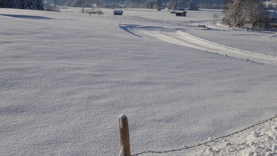Goldbachloipe in Bolsterlang © Tourismus Hörnerdörfer, S. Salzberger