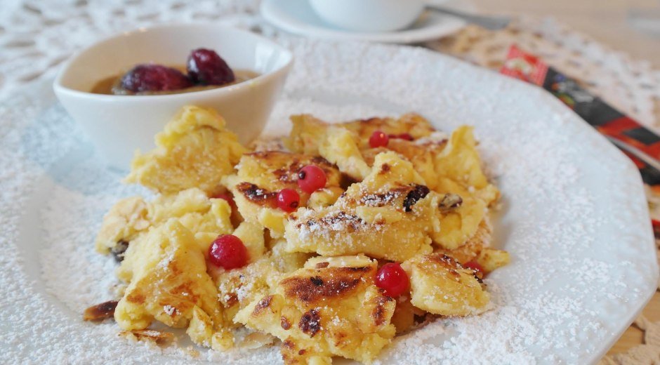 Kaiserschmarrn im Hotel Café Frohsinn © Wohlfühlhotel Frohsinn