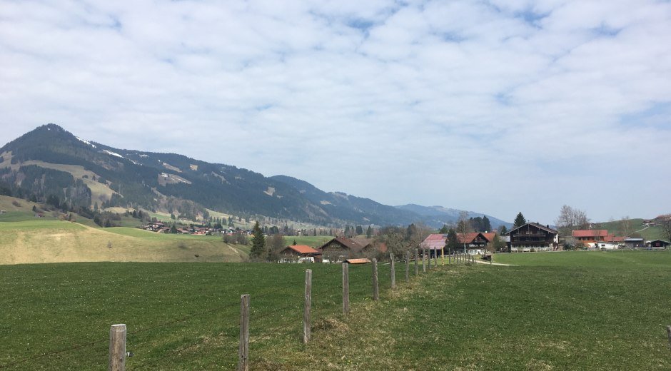Parkbank in Obermaiselstein