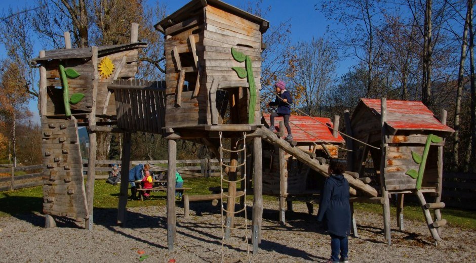 Spielplatz im Kurpark in Fischen © Tourismus Hörnerdörfer GmbH