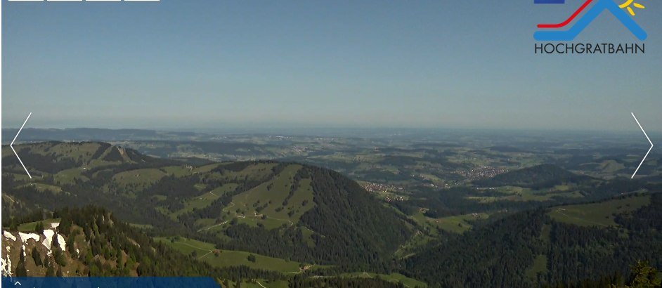 Panoramakamera Hochgrat Frühsommer