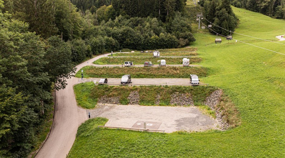 Ofterschwang - Wohnmobilstellplatz Weltcup-Express © Tourismus Hörnerdörfer GmbH