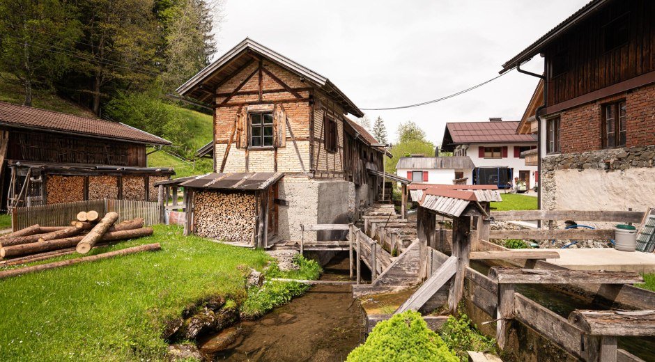 Historische Obermühle Säge - FIschen i. Allgäu © Tourismus Hörnerdörfer GmbH