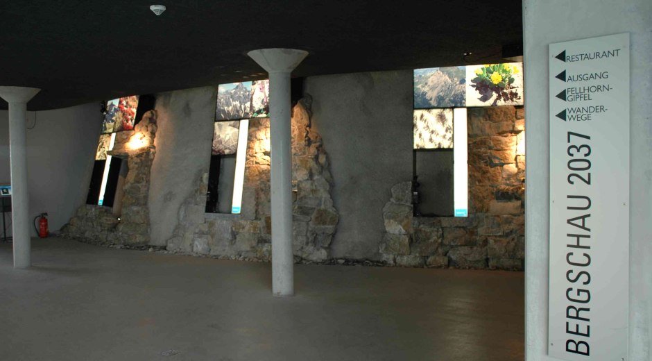 Felsenhalle in der Bergschau am Fellhorn